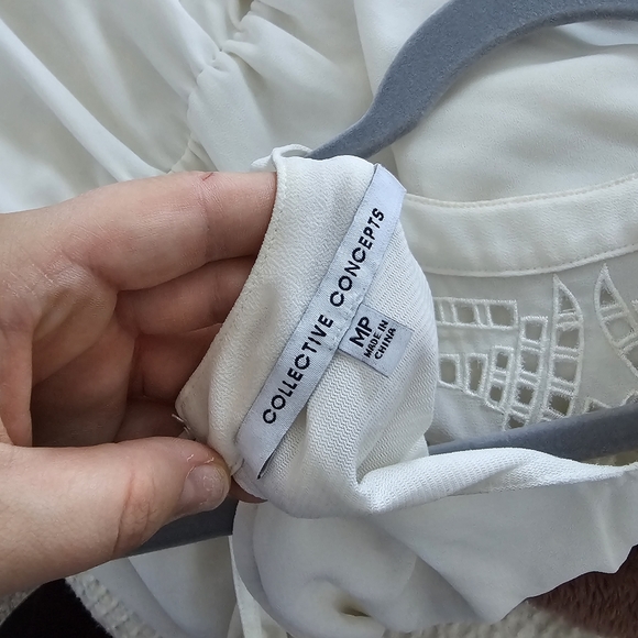 White Medium Creative Concepts Mini Dress - Picture 3 of 3